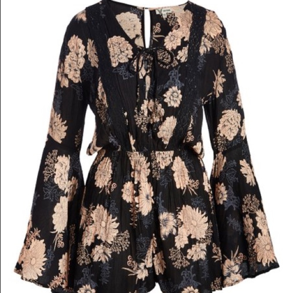 Go Coco Floral Romper